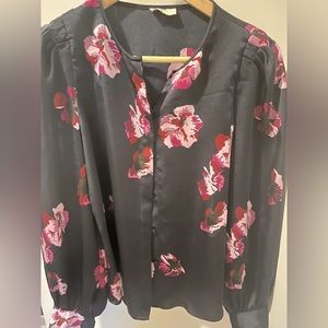Joie Navy Blouse